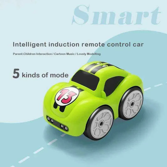Mini Remote & Induction Car – Smart R/C Racing Toy for Kids