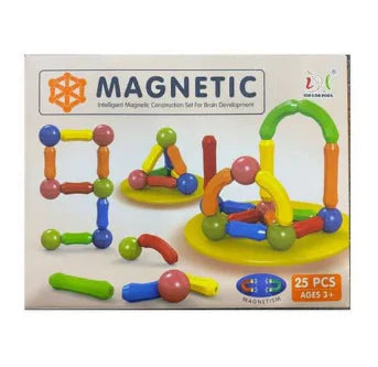 Magnetic Construction Set – Colorful Rods & Balls Building Toy for Kids