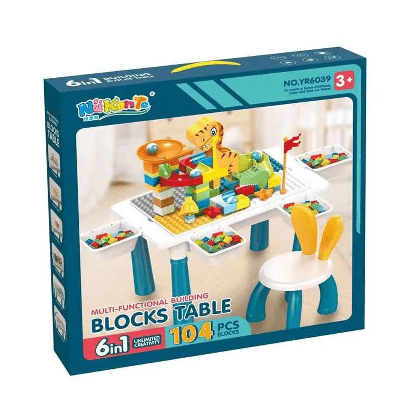 6-IN-1 CREATIVE BUILDING BLOCKS TABLE