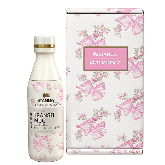 Stanley x LoveShackFancy All Day Slim Bottle – 16oz Floral Collection
