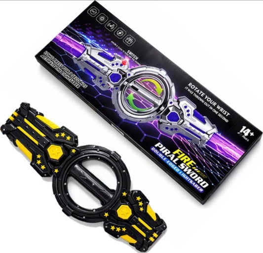 Dual-Head Rotate Sword With Sound & Lights