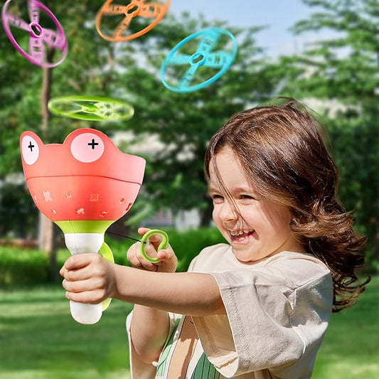 Kids Flying Disc Launcher Game