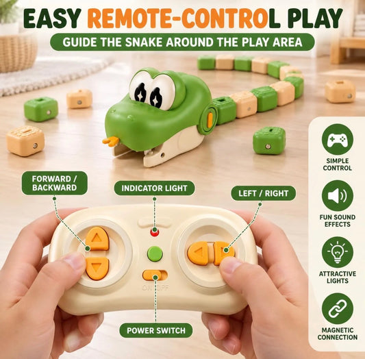 Remote Control Snake Toy For Kids