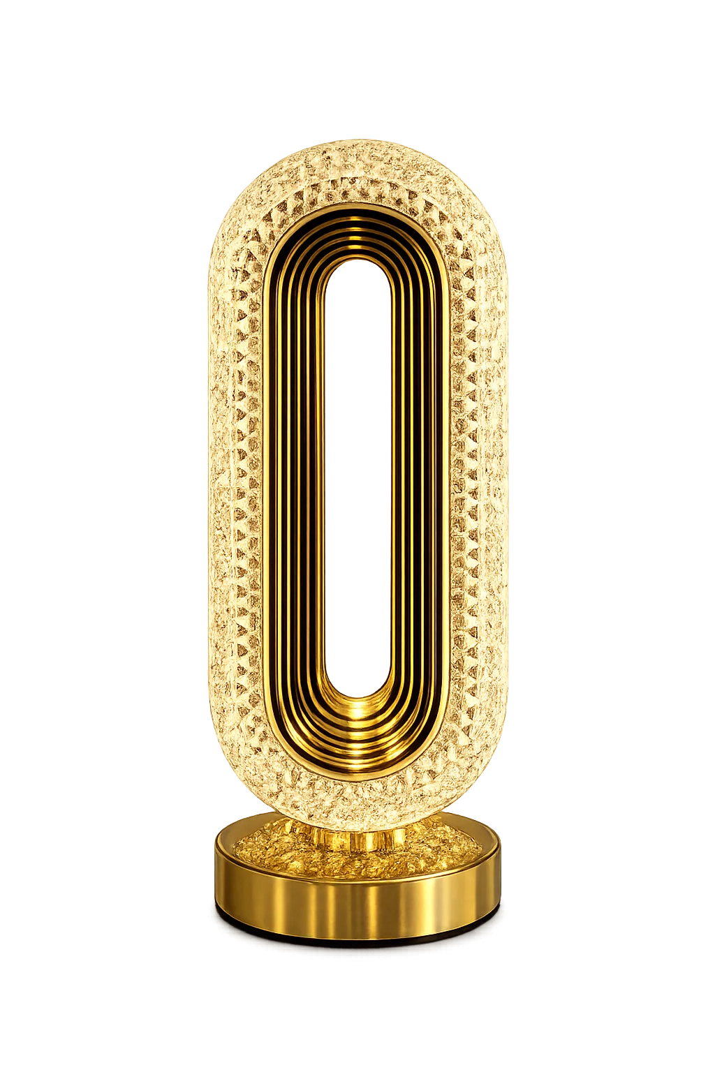 Luxury LED Table Lamp | Modern Gold Decorative Bedside Lamp | Warm Ambient Light