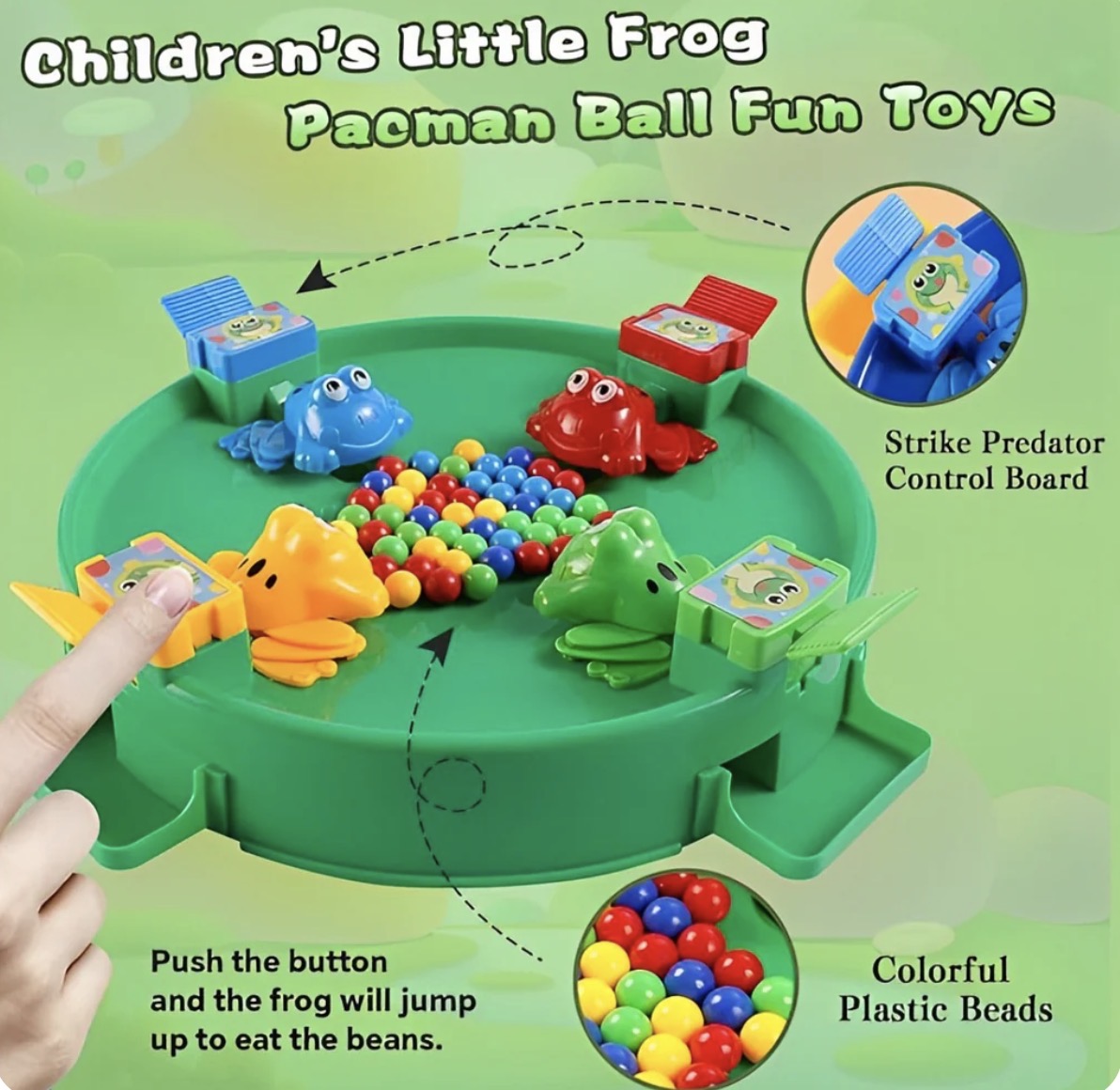 Crazy Hungry Frog Family Game
