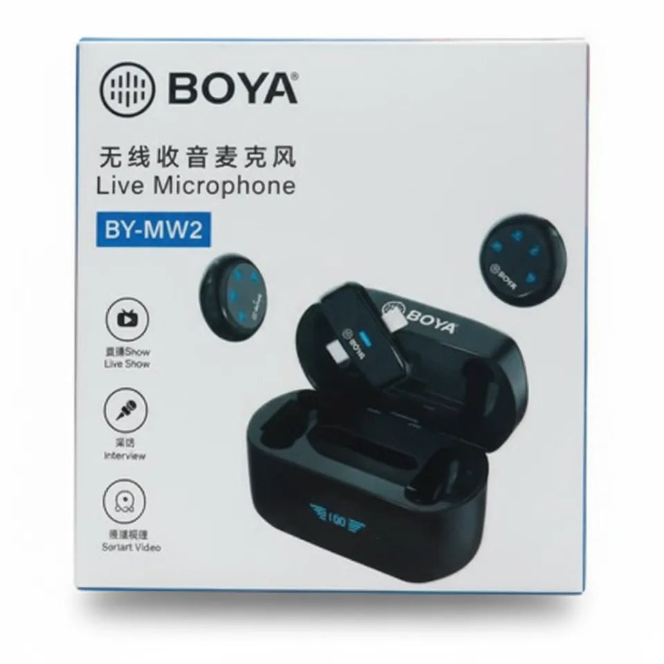 Boya BY-MW2 Wireless Live Microphone