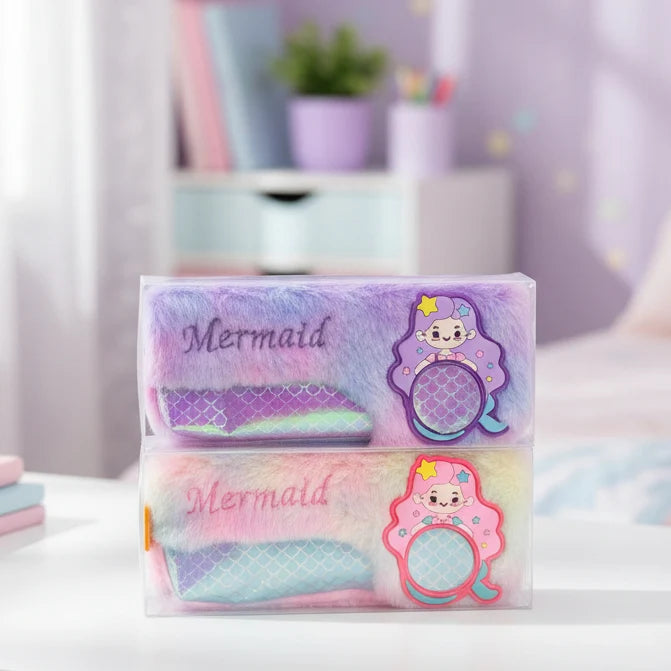 Soft Plush Pencil Pouch For Kids