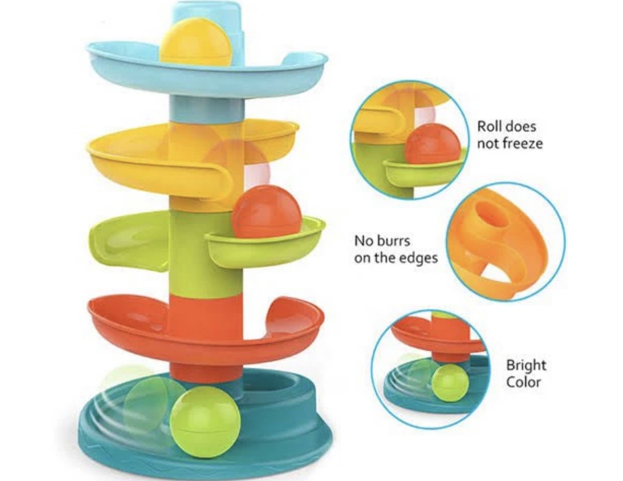 Roll Ball Tower- Early Learning Toy