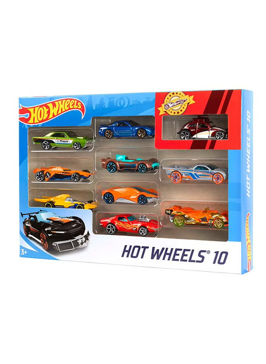 Hot Wheels Multi Pack – 10 Vehicles For Racing & Display