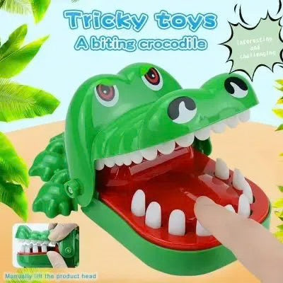 Crocodile Biting Finger Teeth Toys Game for Kids