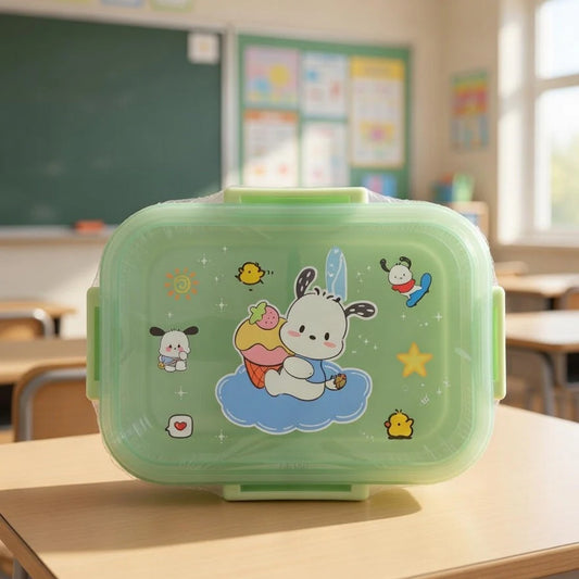 Three Compartment Stainless Steel Lunch Box