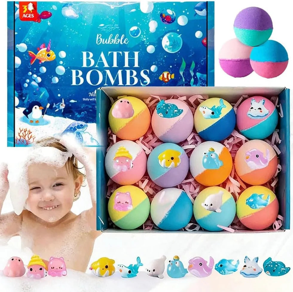 Hidden Surprise Bath Bombs For Kids