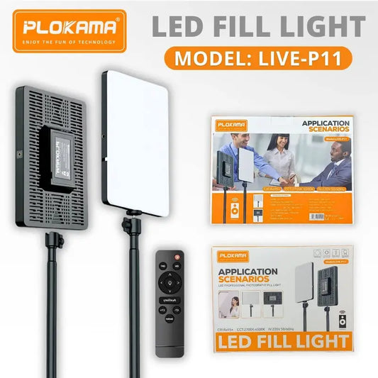 Plokama Professional Photography/Videography LED Fill Lights - P11