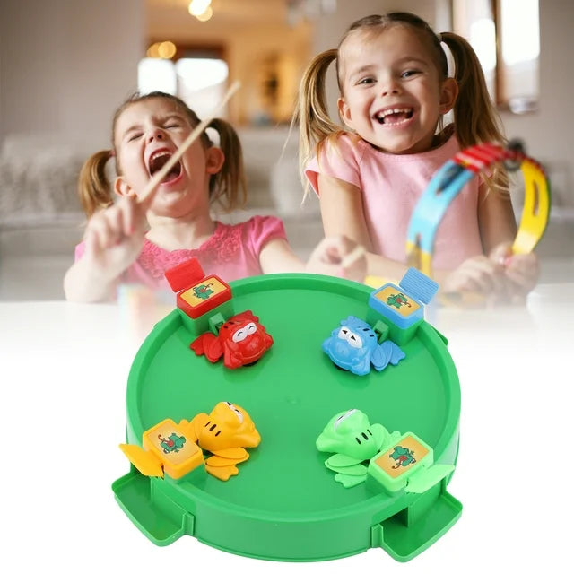 Crazy Hungry Frog Family Game