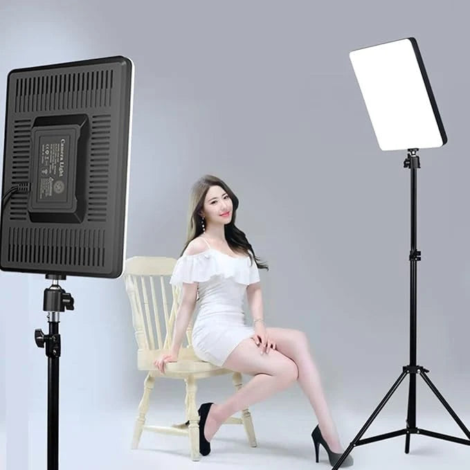 R - 16 LED Video Light Panel with 7ft stand