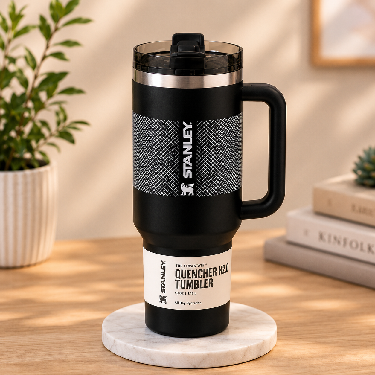 Stanley Flipstraw Quencher 40oz- Black