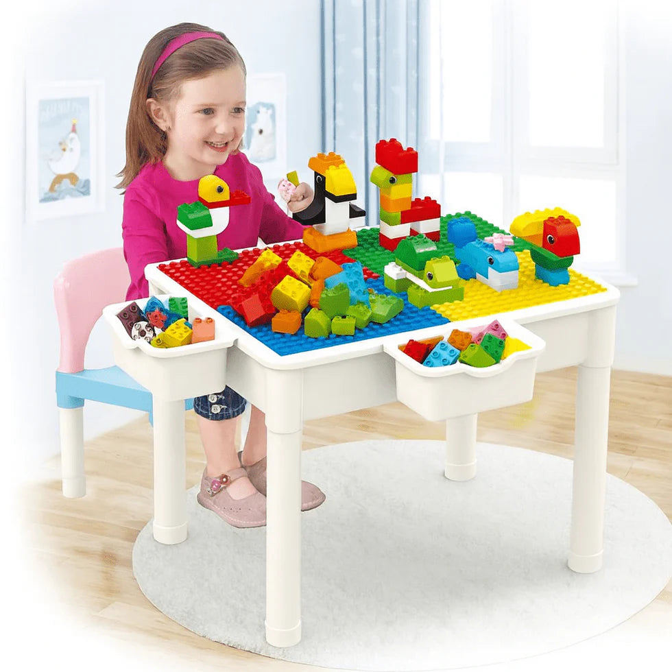 6-IN-1 CREATIVE BUILDING BLOCKS TABLE
