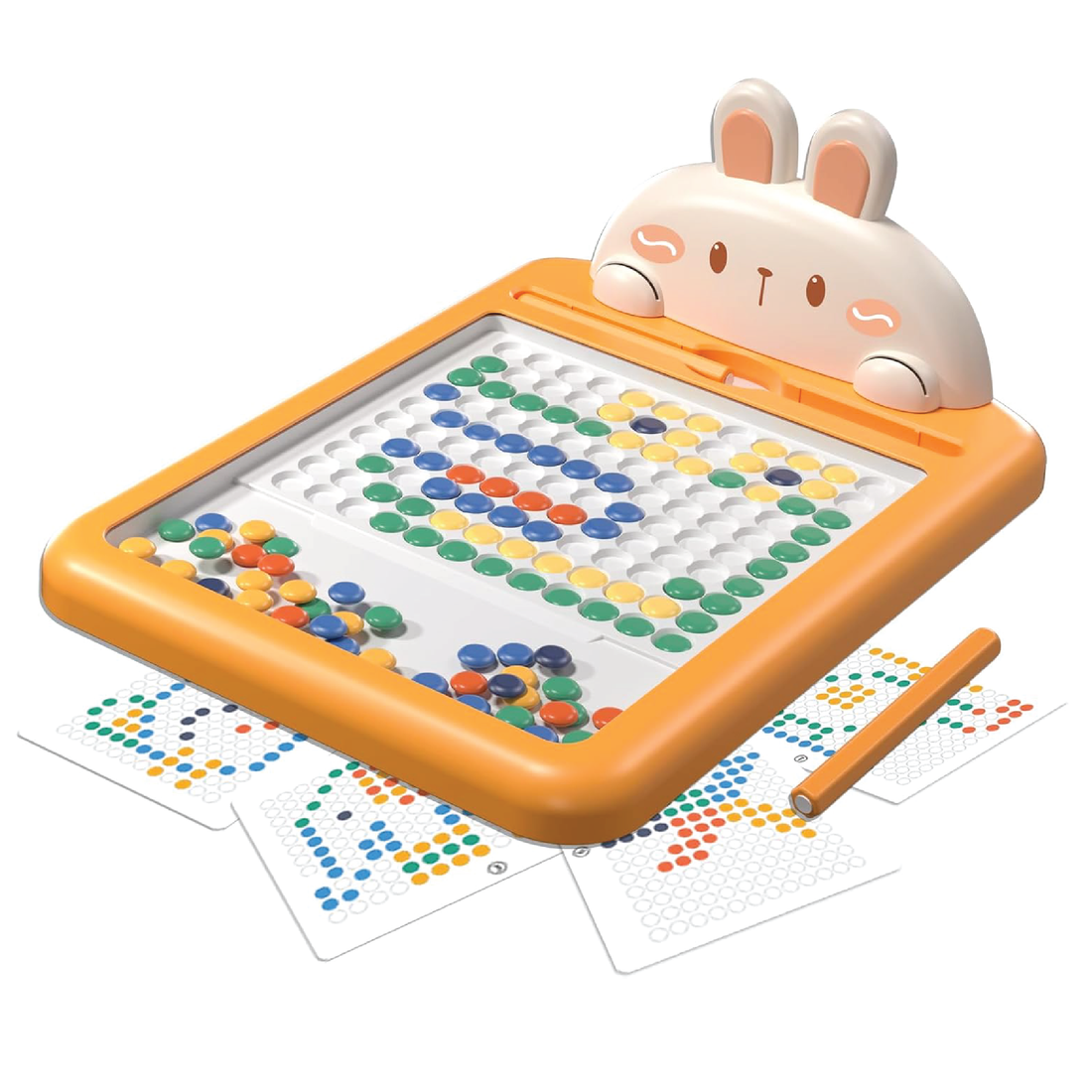 Creative Magnetic Dots Rabit Drawing Board