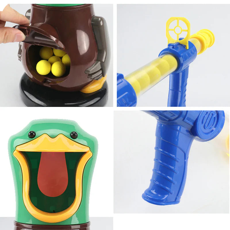 Hungry Duck Target Play Shooting Game Toy with Accessories
