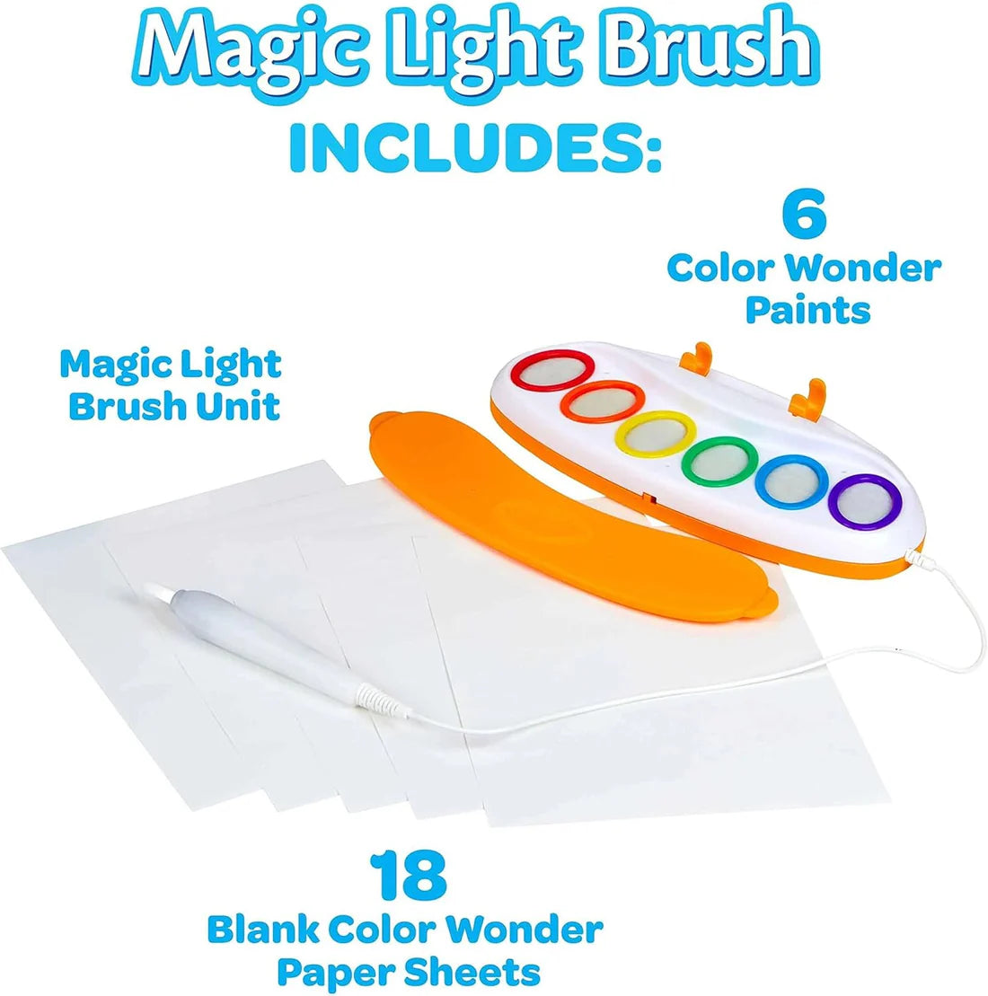 Mess Free Magic Light Brush-Crayola Color Wonder