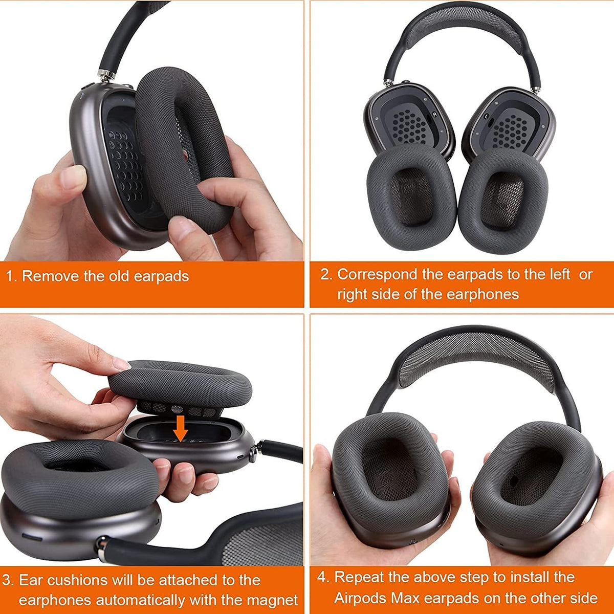 Magnetic Airpods Max Headphones