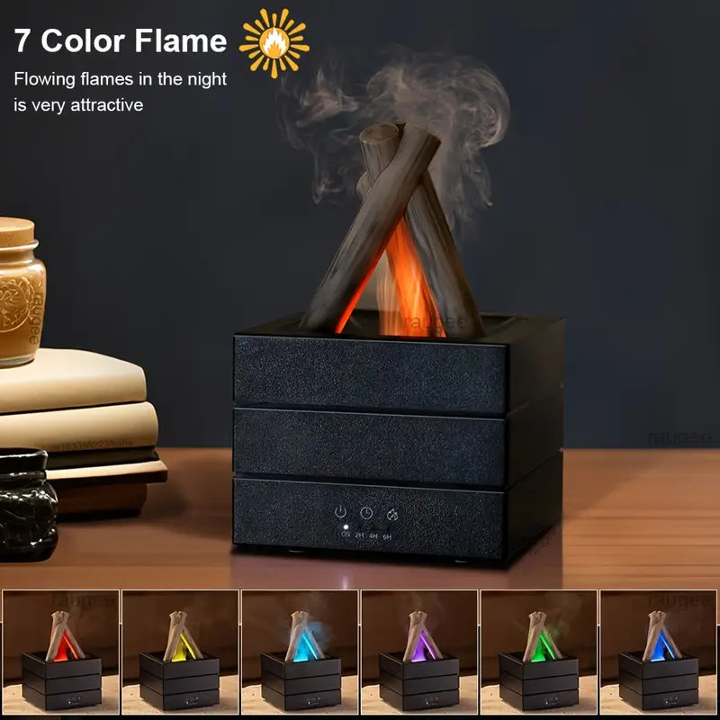Simulation Campfire Flame Aroma Diffuser
