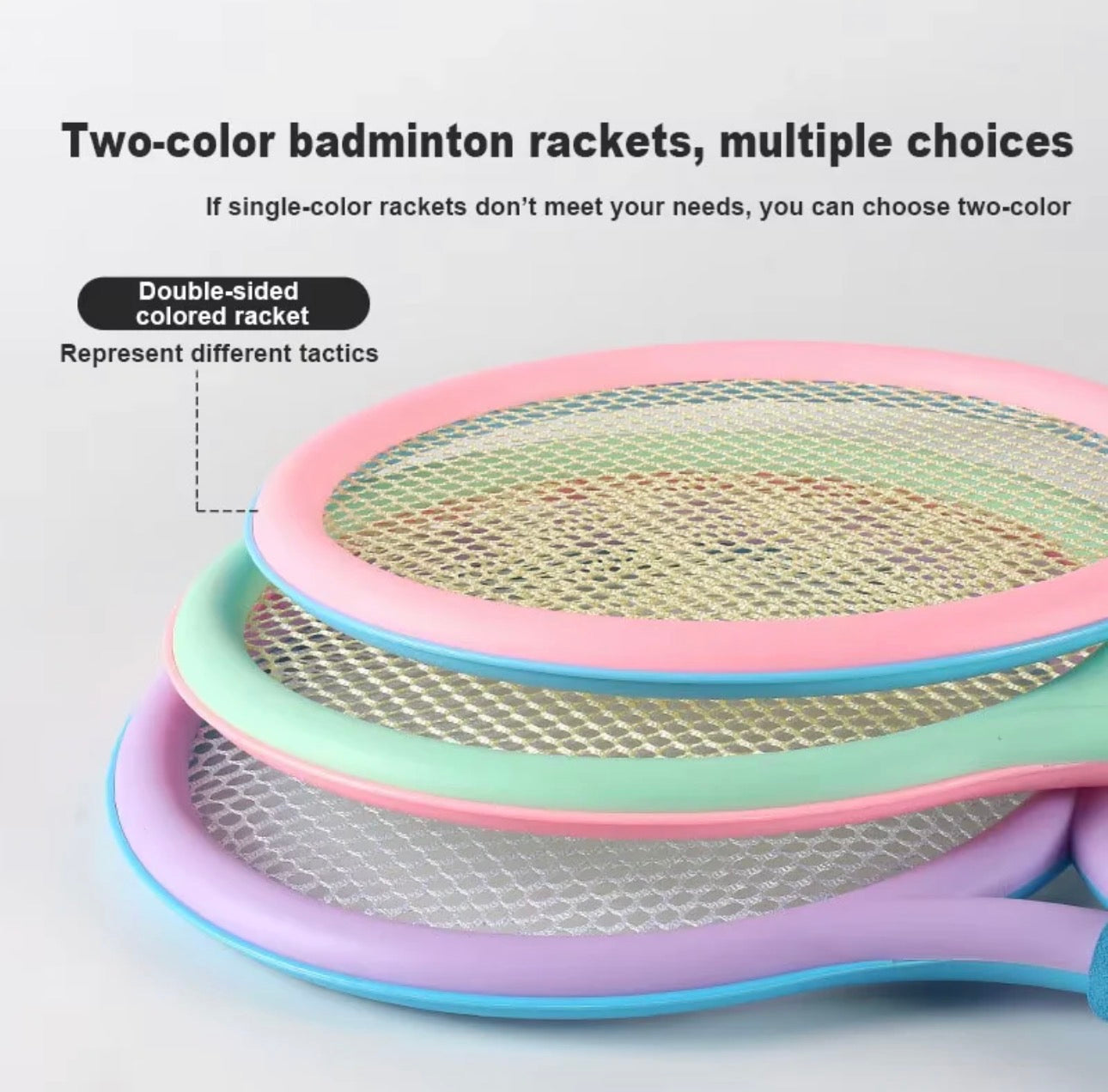 Kids Badminton Racket Set