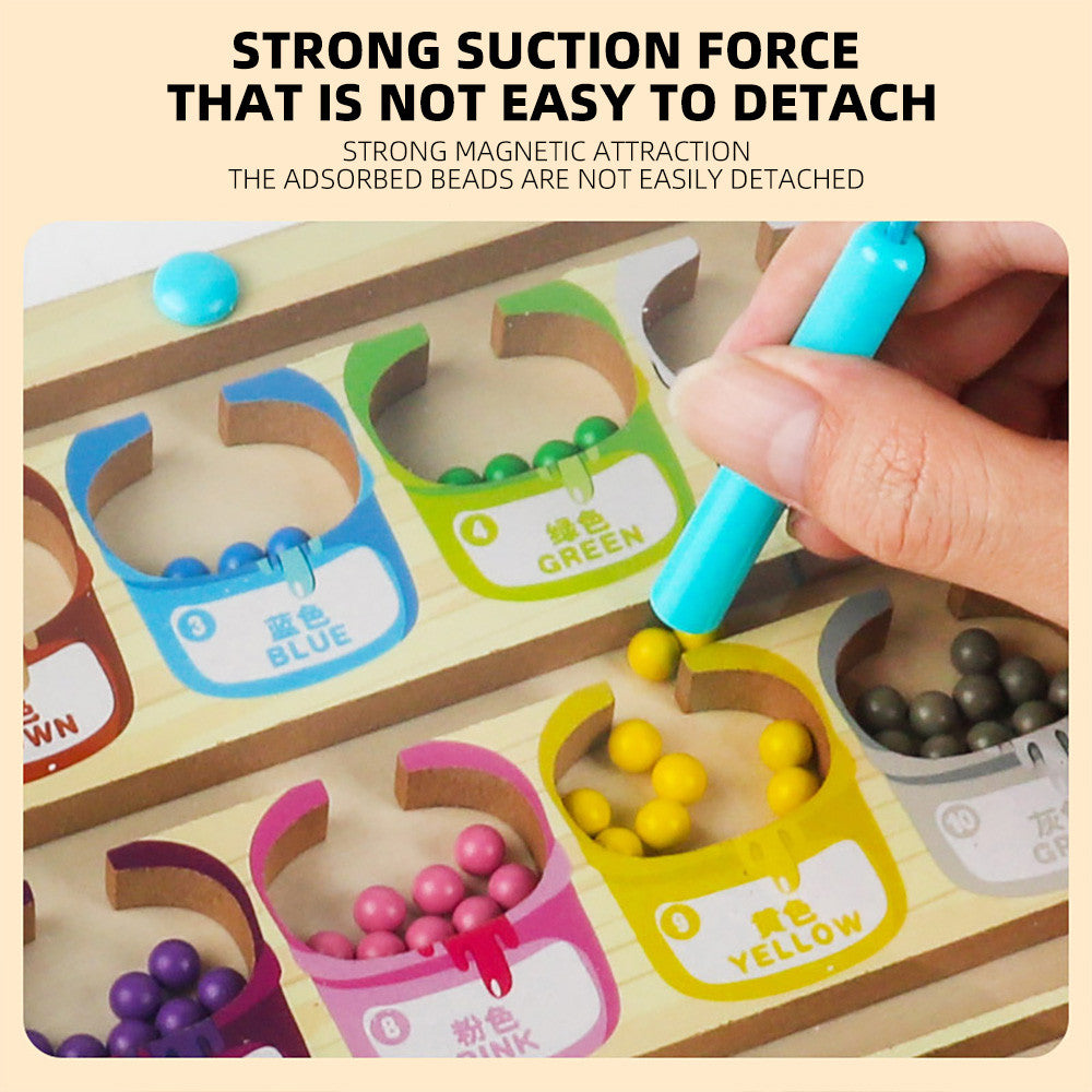 Wooden Color Sorting Game