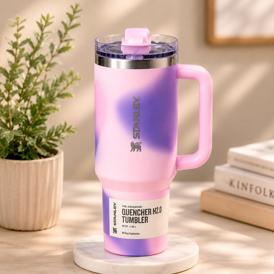 Stanley Flipstraw Quencher 40oz-Light Pink