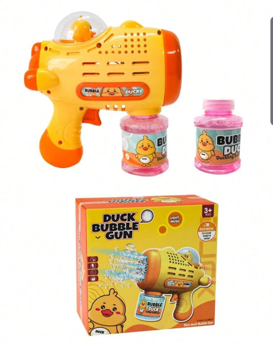 CARTOON DUCK ROCKET BUBBLE BLASTER FOR KIDS