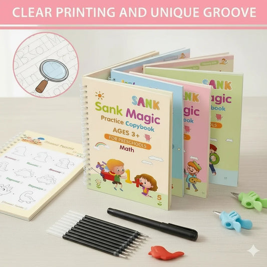 Magic Reusable Copybook Set