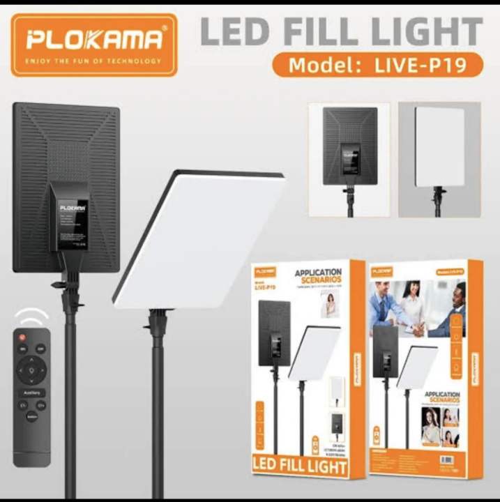 Plokama Professional Photography/Videography LED Fill Lights - P19