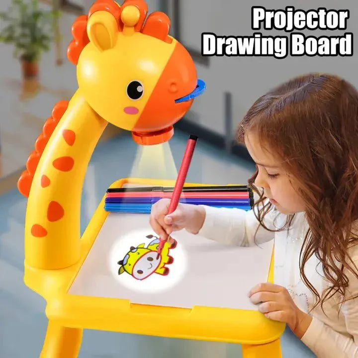 3 In 1 Kids educational Drawing Projector Table - Small size
