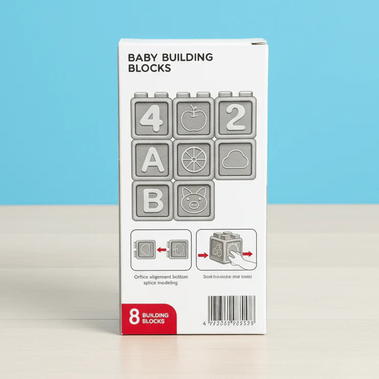 Small Soft Building Blocks Numbers and Shapes For Kids