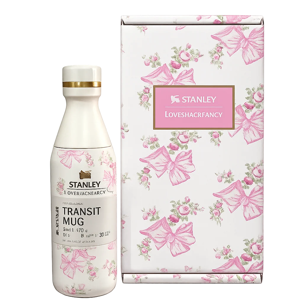 Stanley x LoveShackFancy All Day Slim Bottle – 16oz Floral Collection