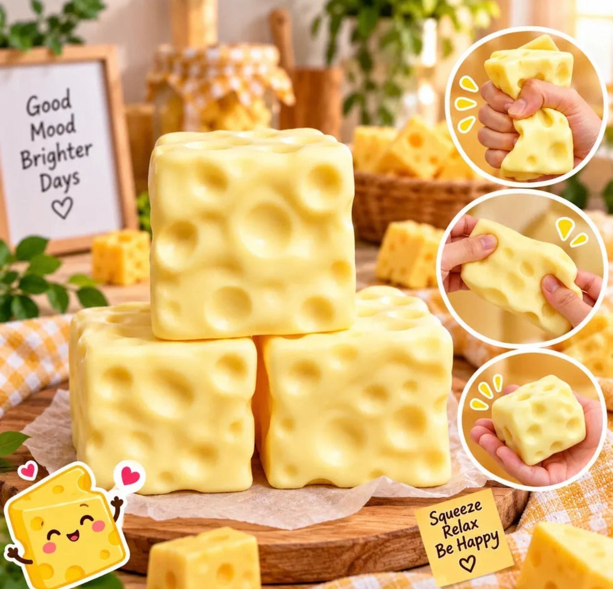Soft Cheese Squishy
