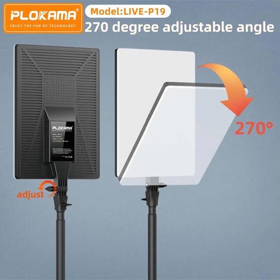 Plokama Professional Photography/Videography LED Fill Lights - P19