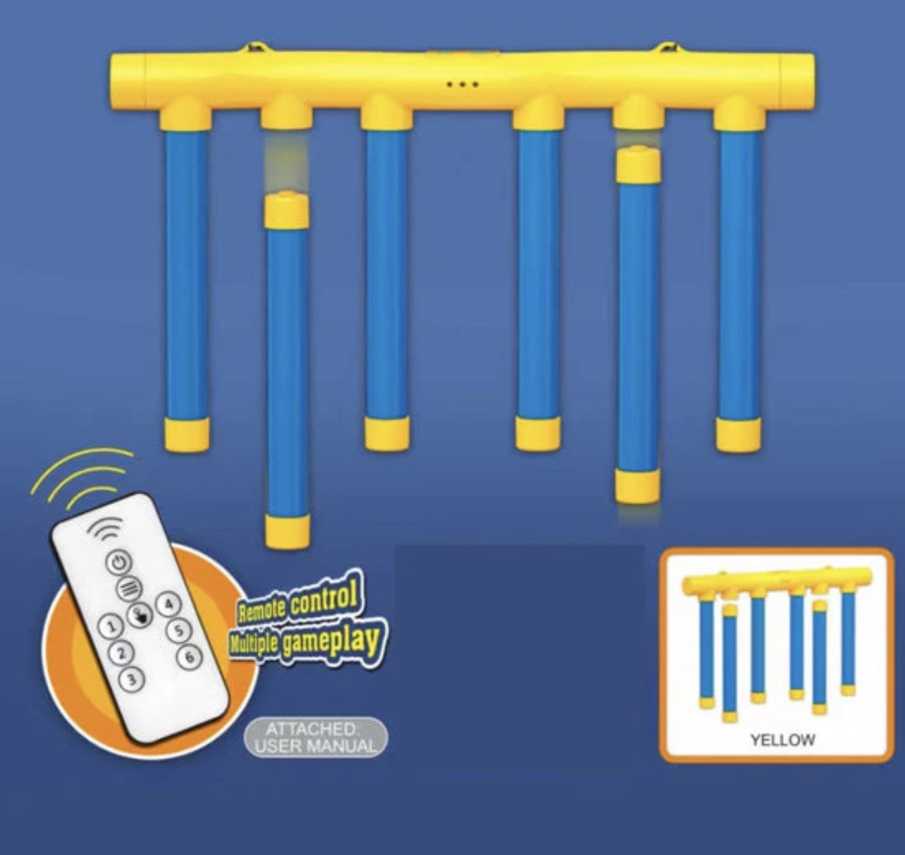 Remote Control Hand Speed Reflex Challenge Rechargeable Game