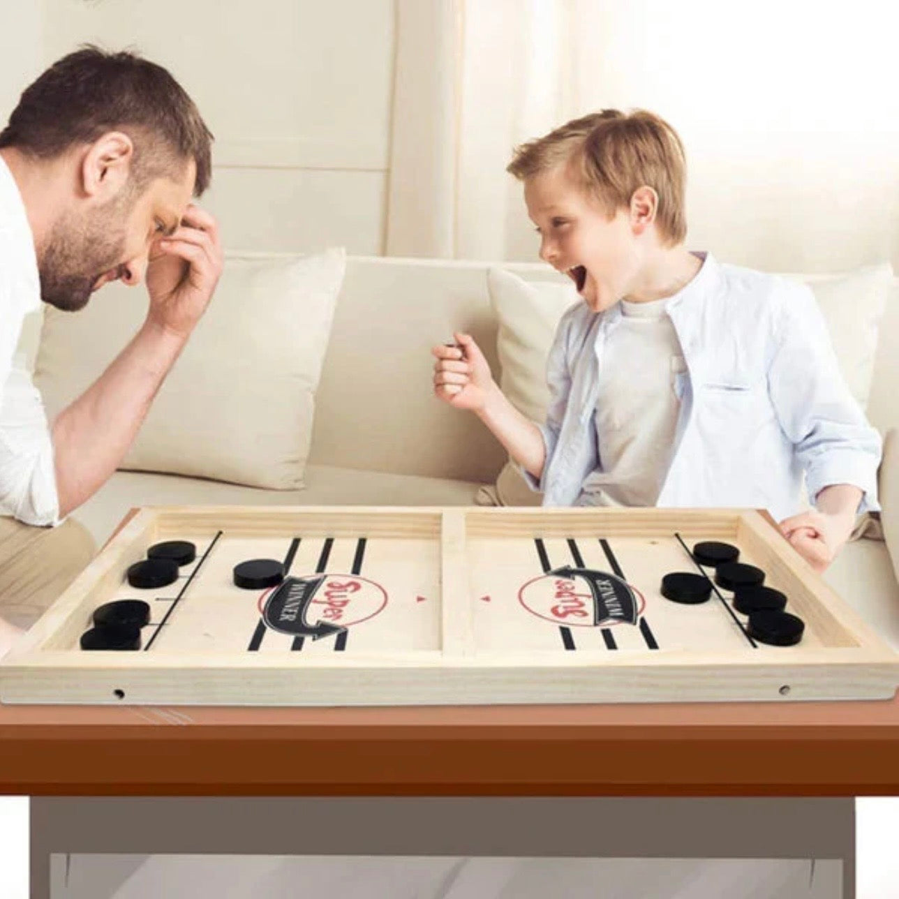 Two Player Pucket Board Game (Large Size)