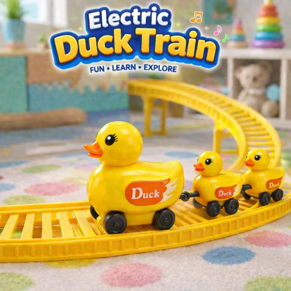 Duck Electric Rail Toy For Kids