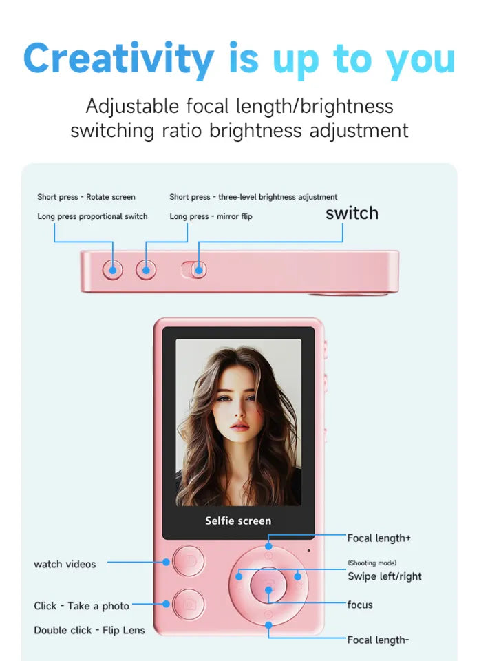 Magnetic Selfie Screen