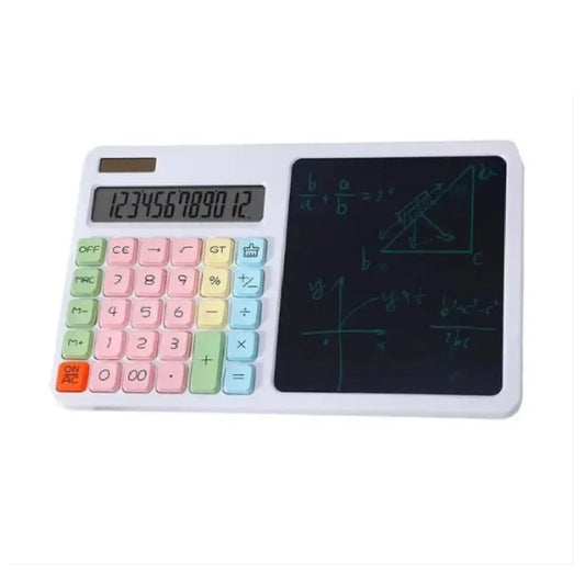 2-in-1 Calculator with Writing Tablet
