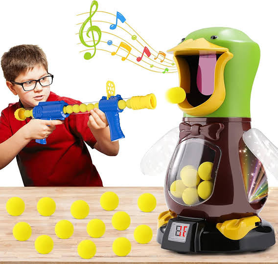 Hungry Duck Target Play Shooting Game Toy with Accessories