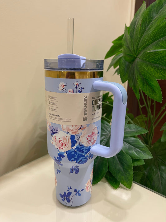 Stanley x Love Shack Fancy - Tumbler Quencher Blue 40oz