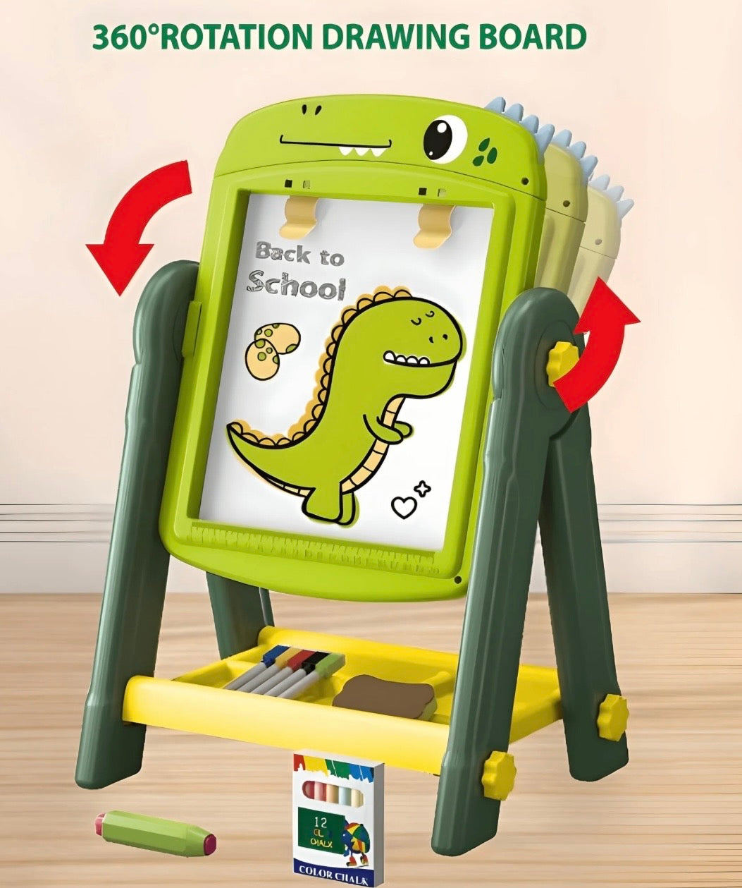 Art Easel Dual Sided Magnetic Drawing Board