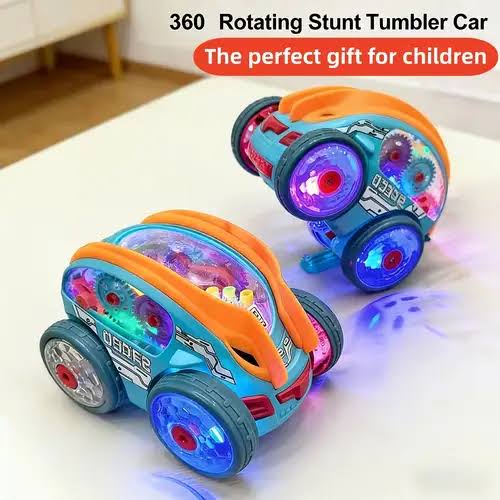 Stunt 360 Musical Roll Car