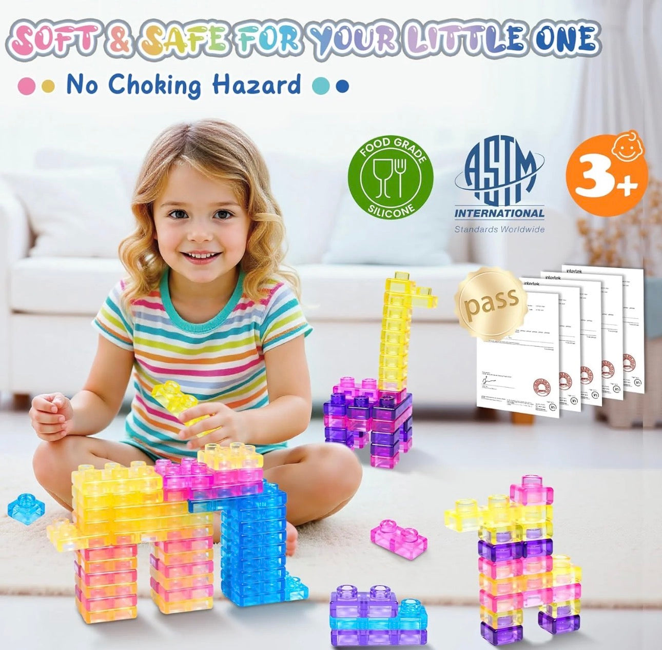 Sensory Soft Gummy Blocks