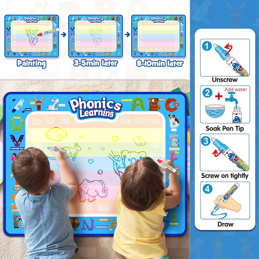 Magical Water Canvas Doodle Mat For Kids