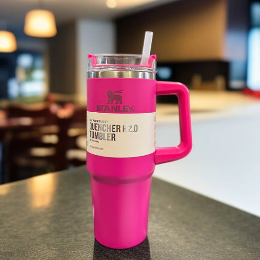 UAE Stock Stanley Quencher H2.0 FlowState Tumbler - Pink