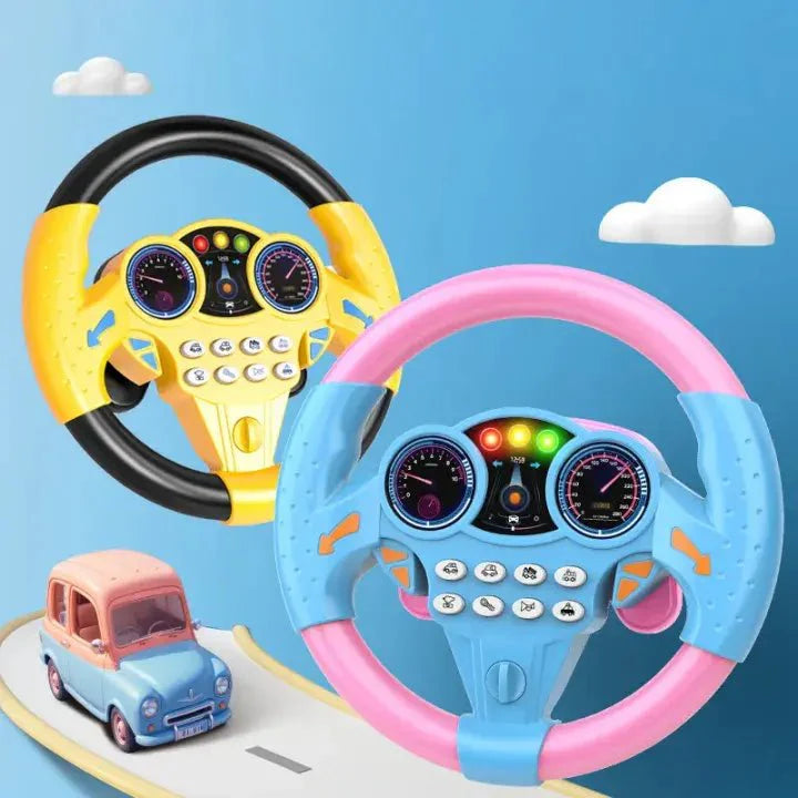 Multifunctional Steering Wheel Toy For Kids